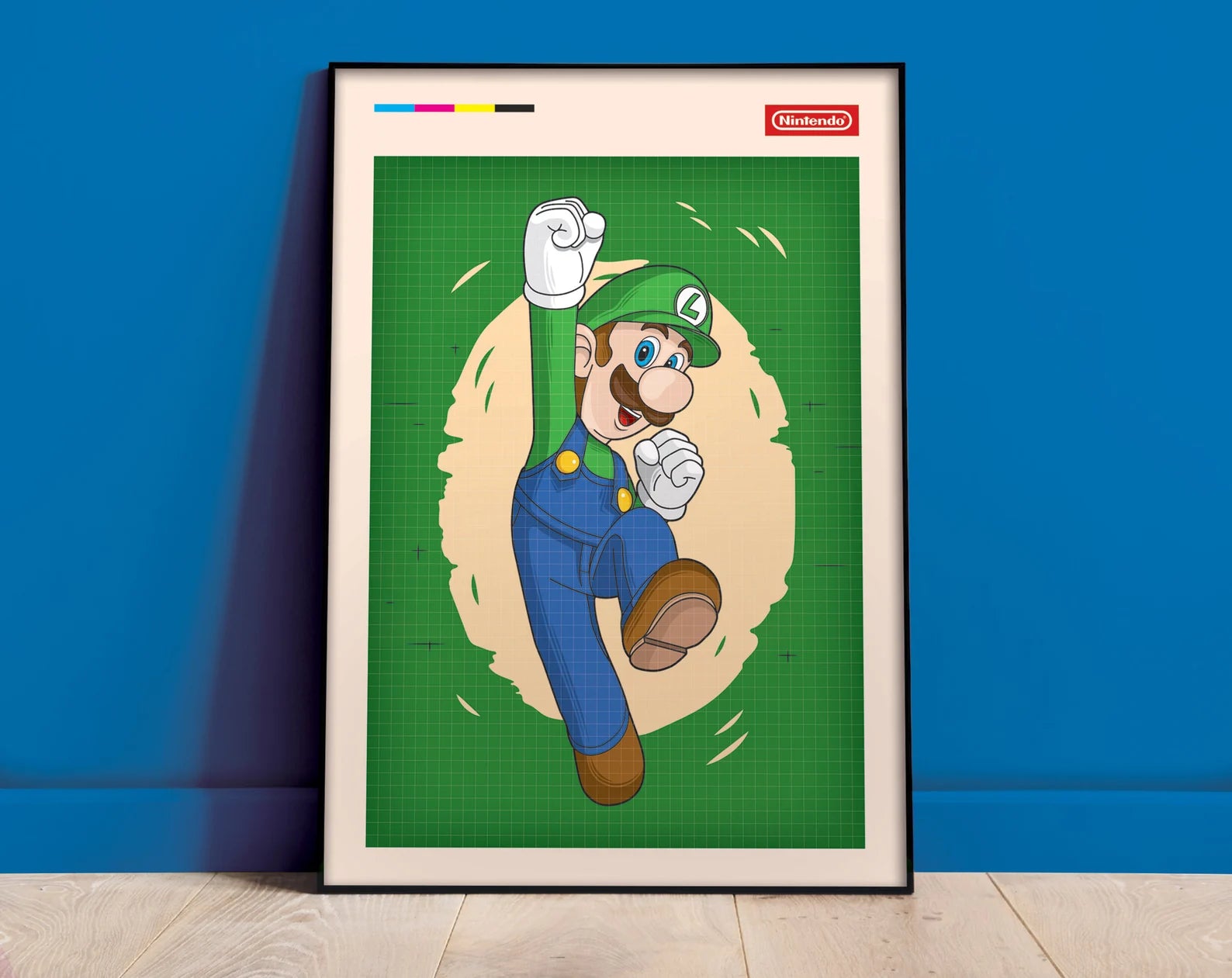 Super Mario Bros Retro Oyun Posteri - Oyun Posterleri No.24