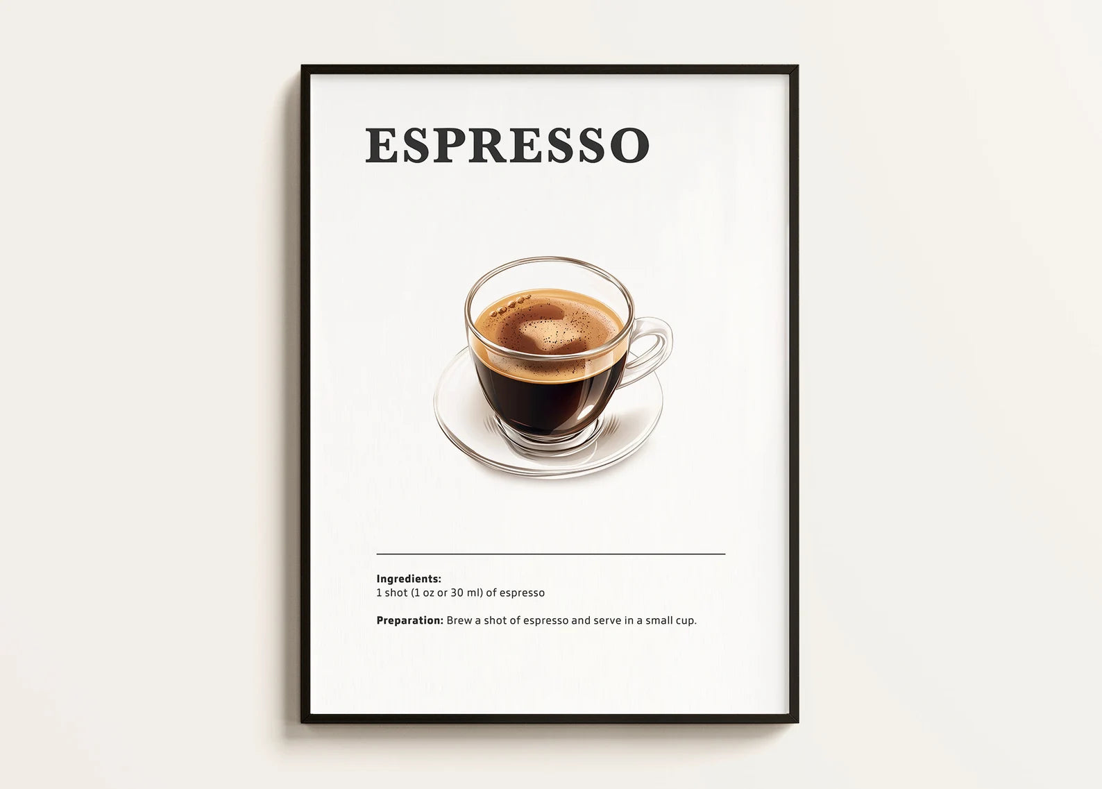 Espresso Kahve Posteri - Kahve Posterleri No.3