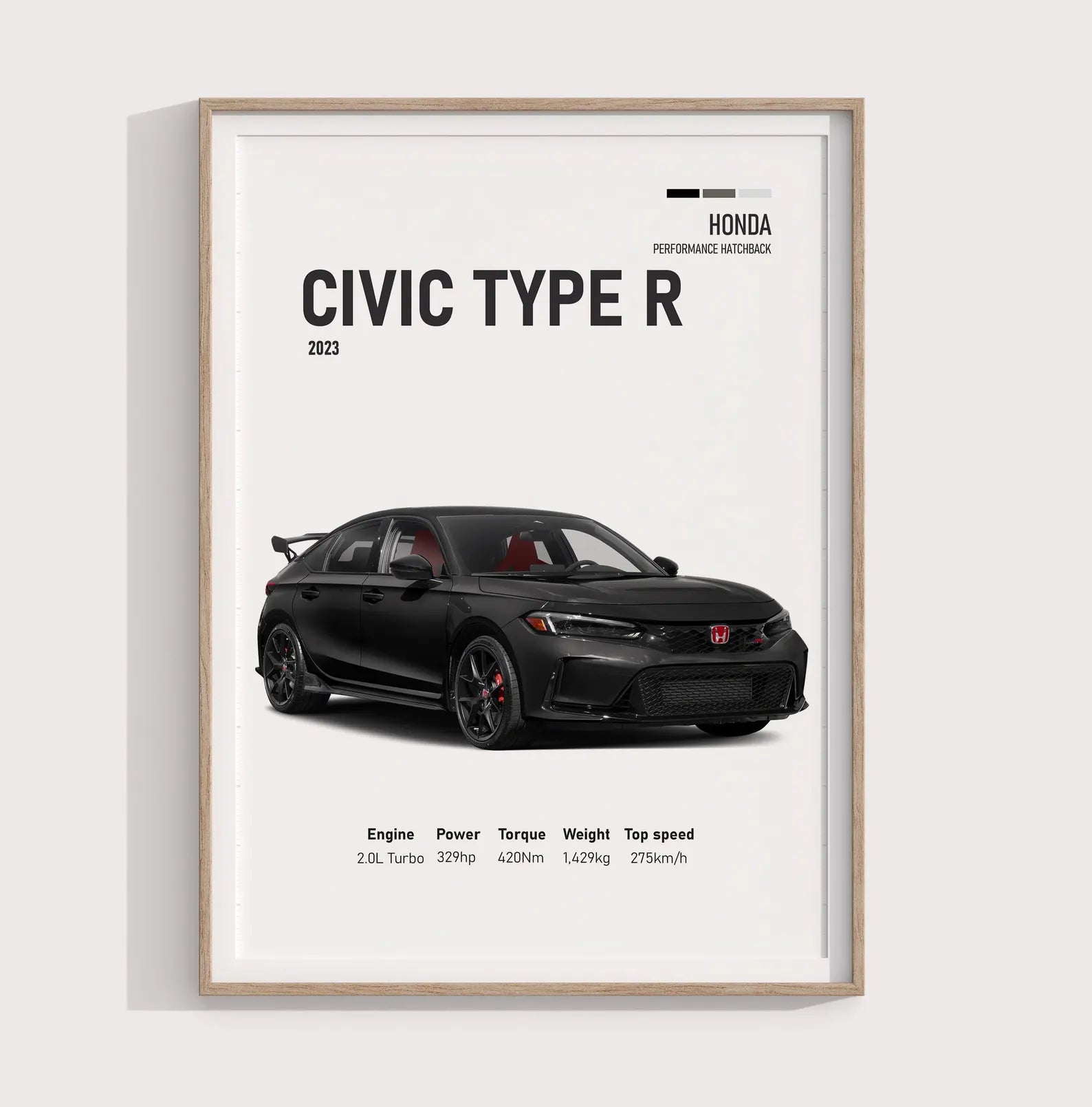 2023 Honda Civic Type R Posteri - Araba Posterleri No.17