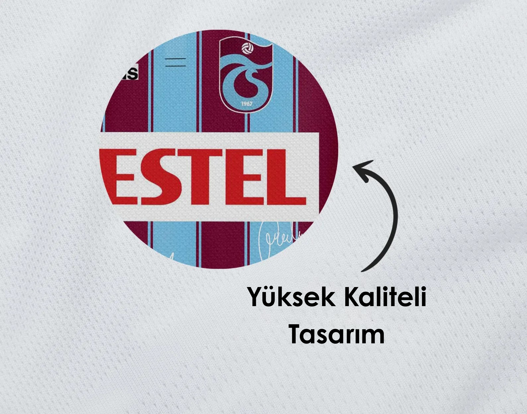 Retro Trabzonspor Forması Posteri - Takım Posterleri No.4