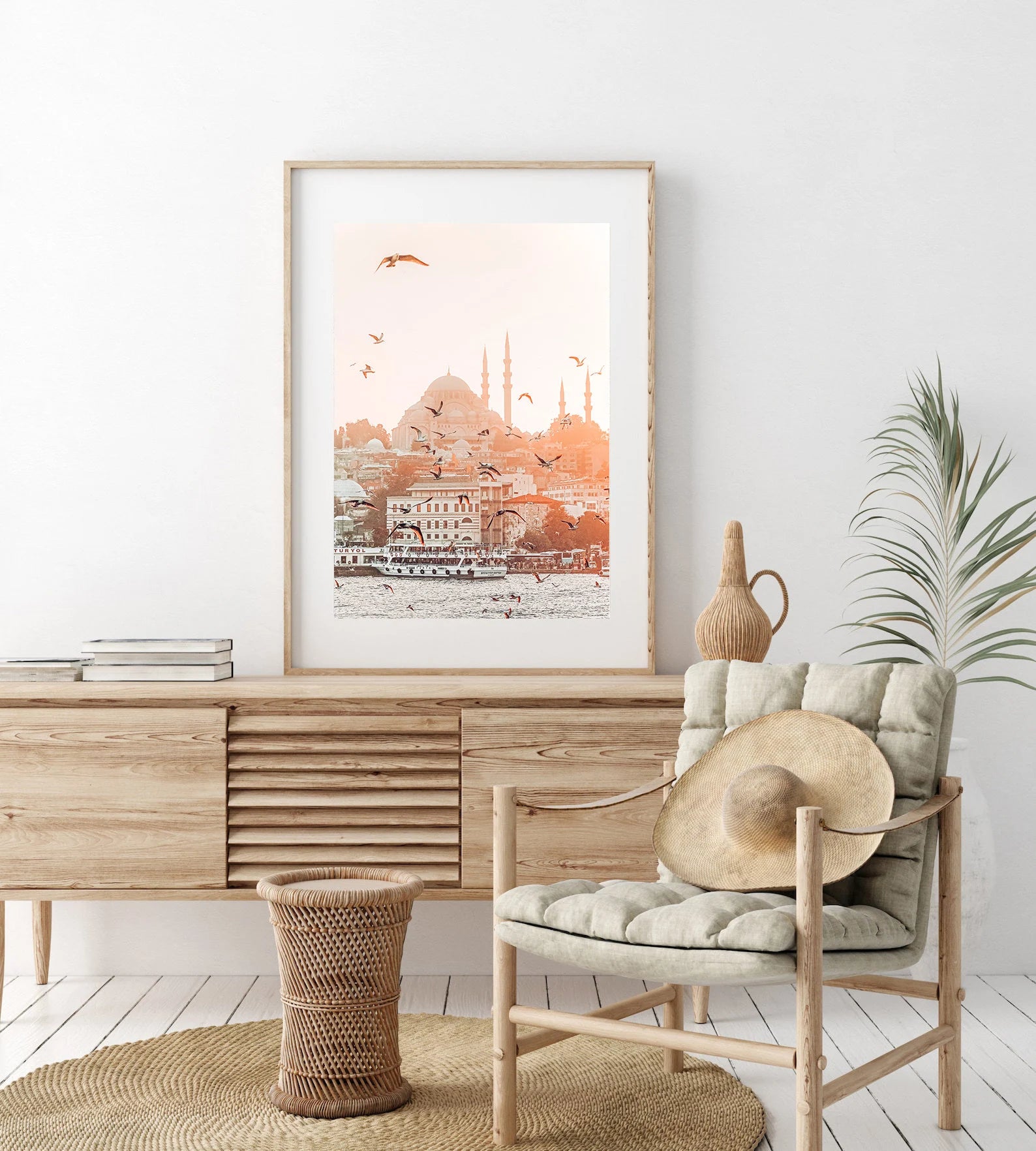 İstanbul Şehir Manzarası Posteri - Şehir Posterleri No.1