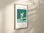Gin & Tonic Kokteyl Tarifi Posteri