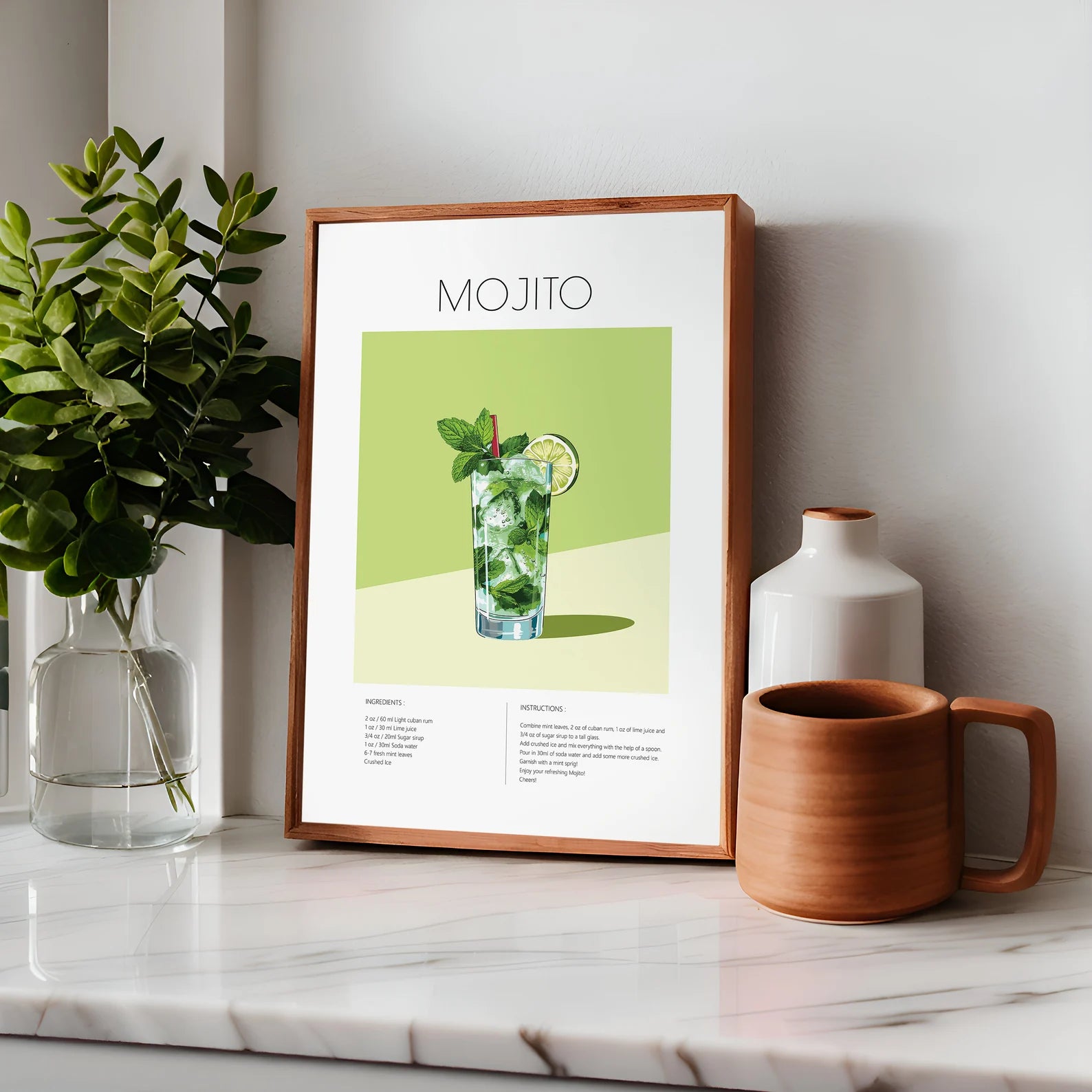 Mojito Kokteyl Tarifi Posteri