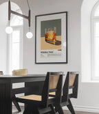 Whiskey Sour Kokteyl Posteri