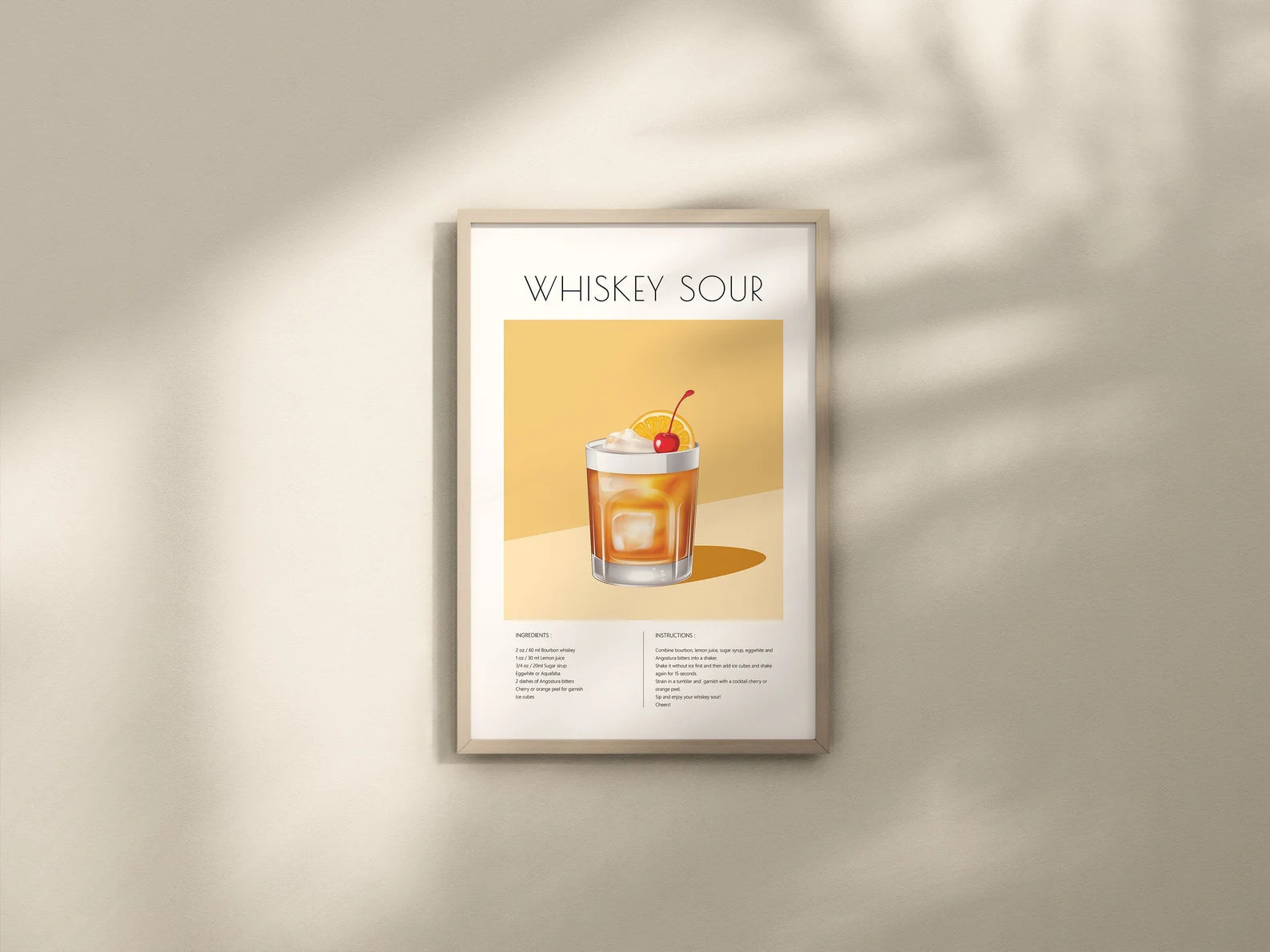 Manhattan Kokteyl Tarifi Posteri