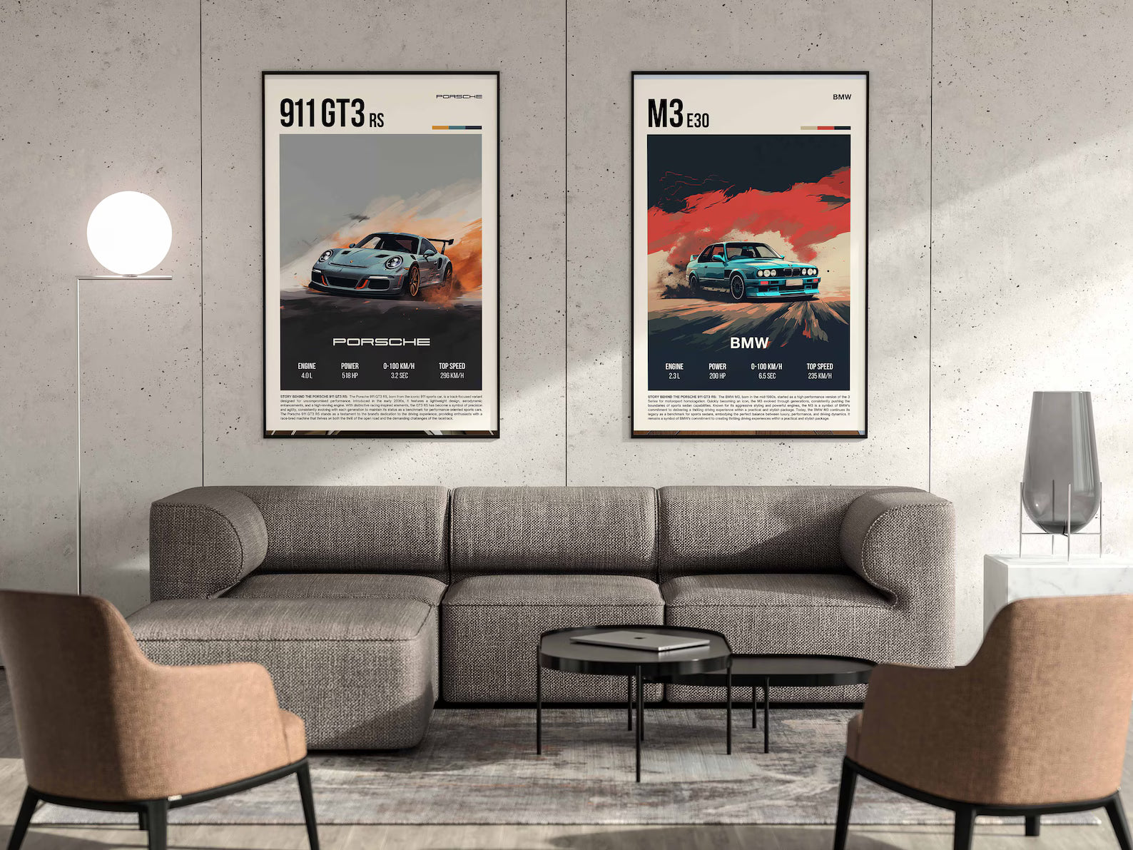 Bmw E30 M3 Posteri - Araba Posterleri No.11