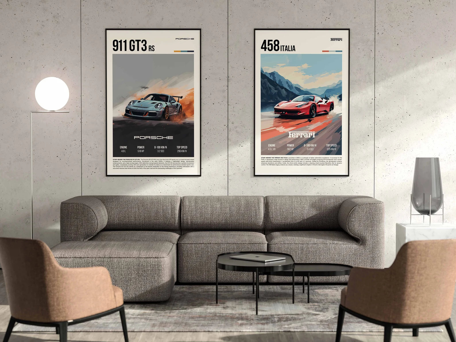 Ferrari 458 Italia Posteri - Araba Posterleri No.7