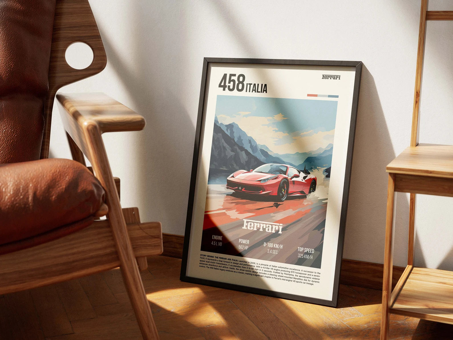 Ferrari 458 Italia Posteri - Araba Posterleri No.7