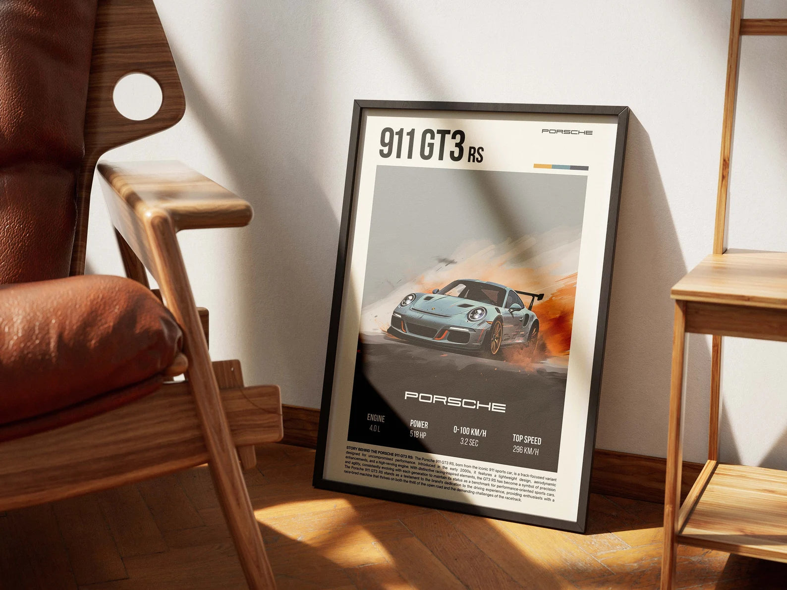 Porsche 911 GT3 RS Posteri - Araba Posterleri No.5