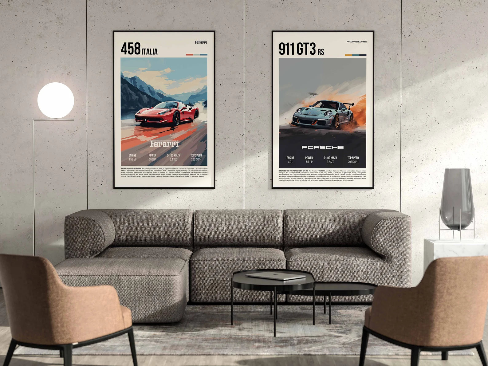 Porsche 911 GT3 RS Posteri - Araba Posterleri No.5
