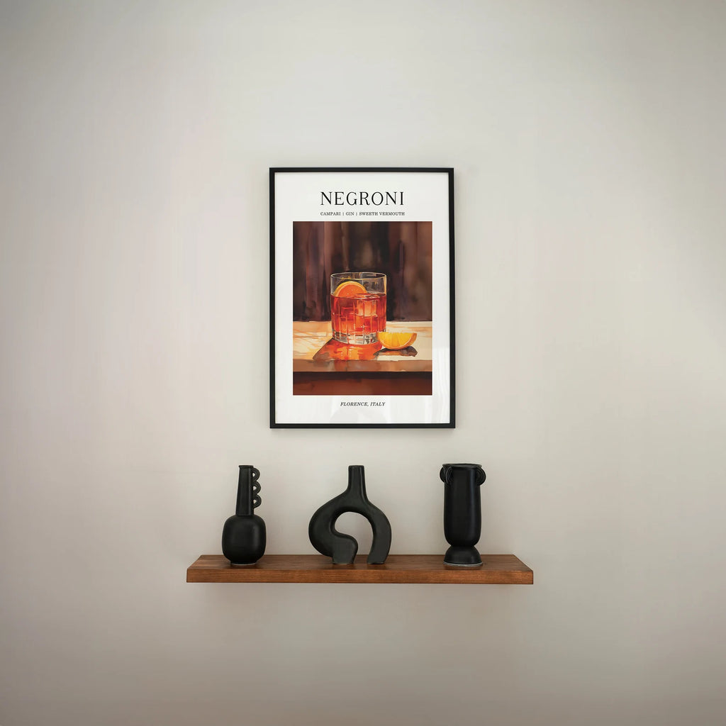 Negroni Kokteyl Posteri