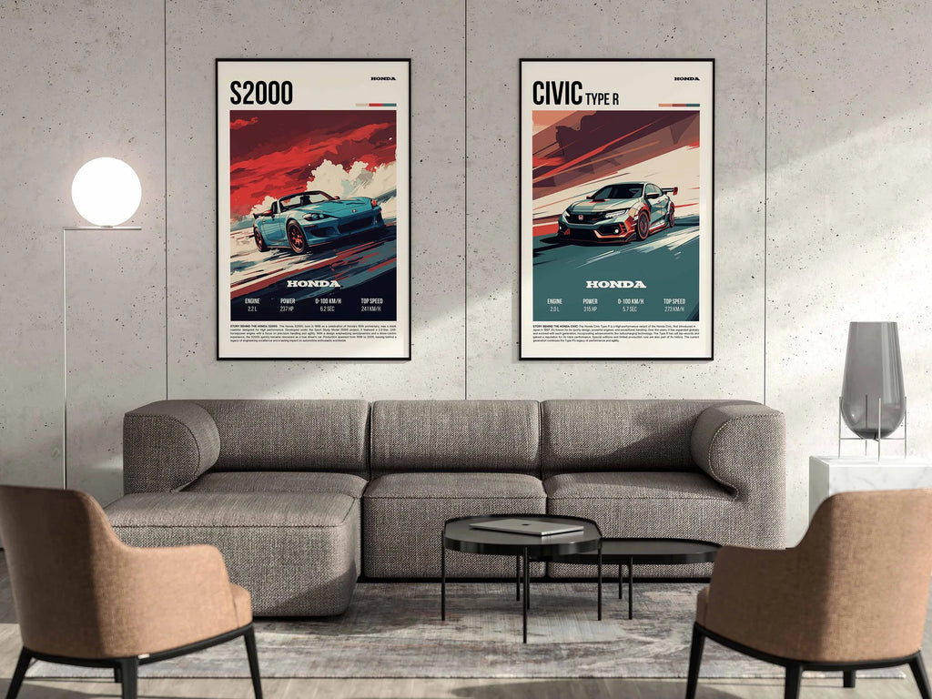 Honda Civic Type-r Posteri - Araba Posterleri No.6