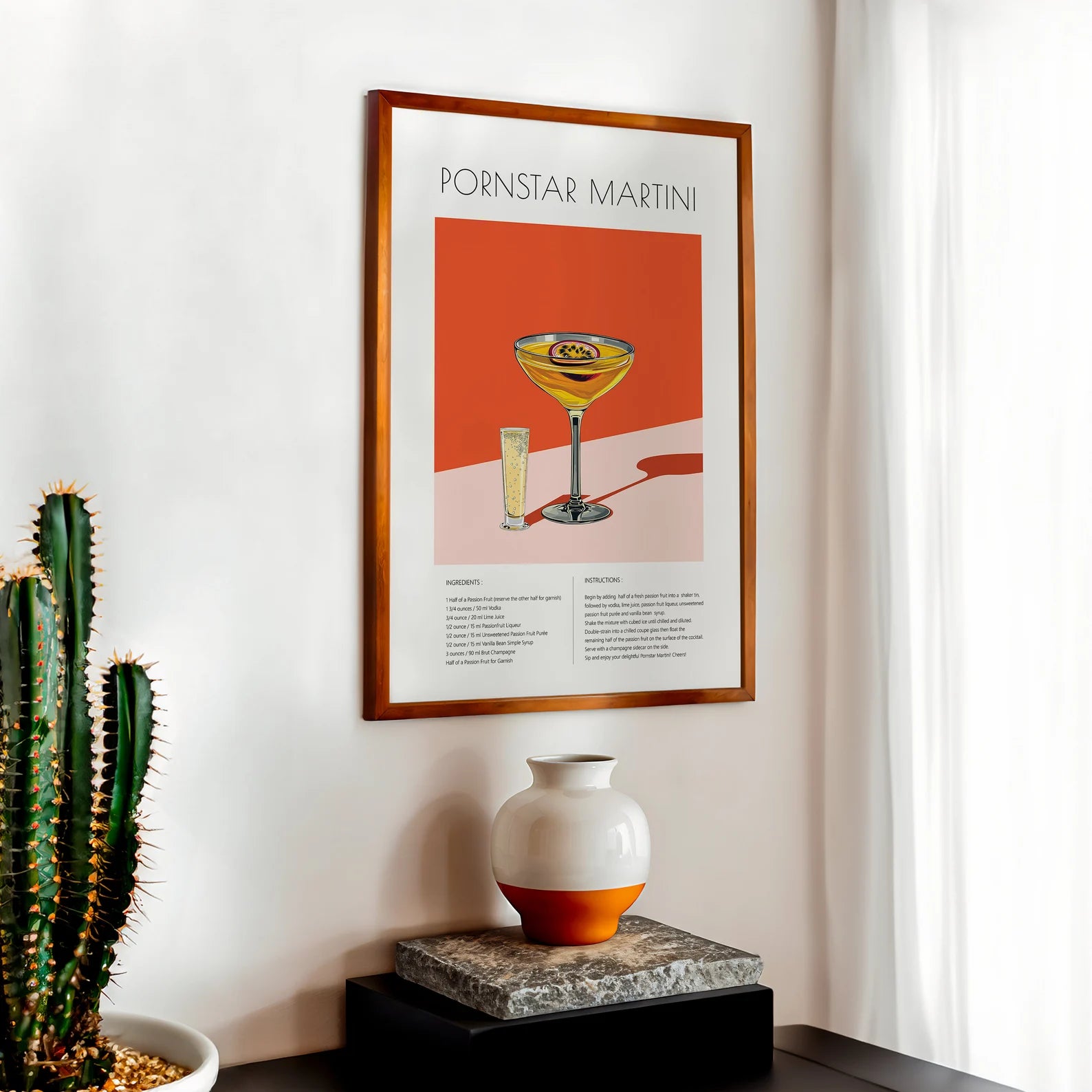 Pornstar Martini Kokteyl Tarifi Posteri