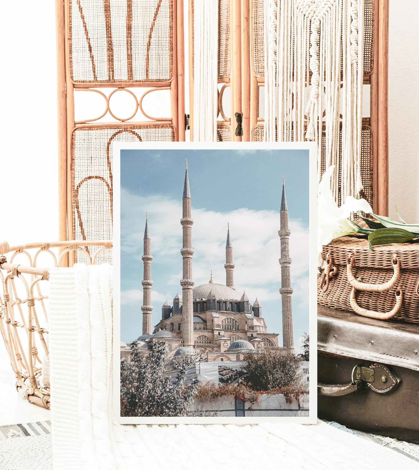 İstanbul Şehir Manzarası Posteri - Şehir Posterleri No.2