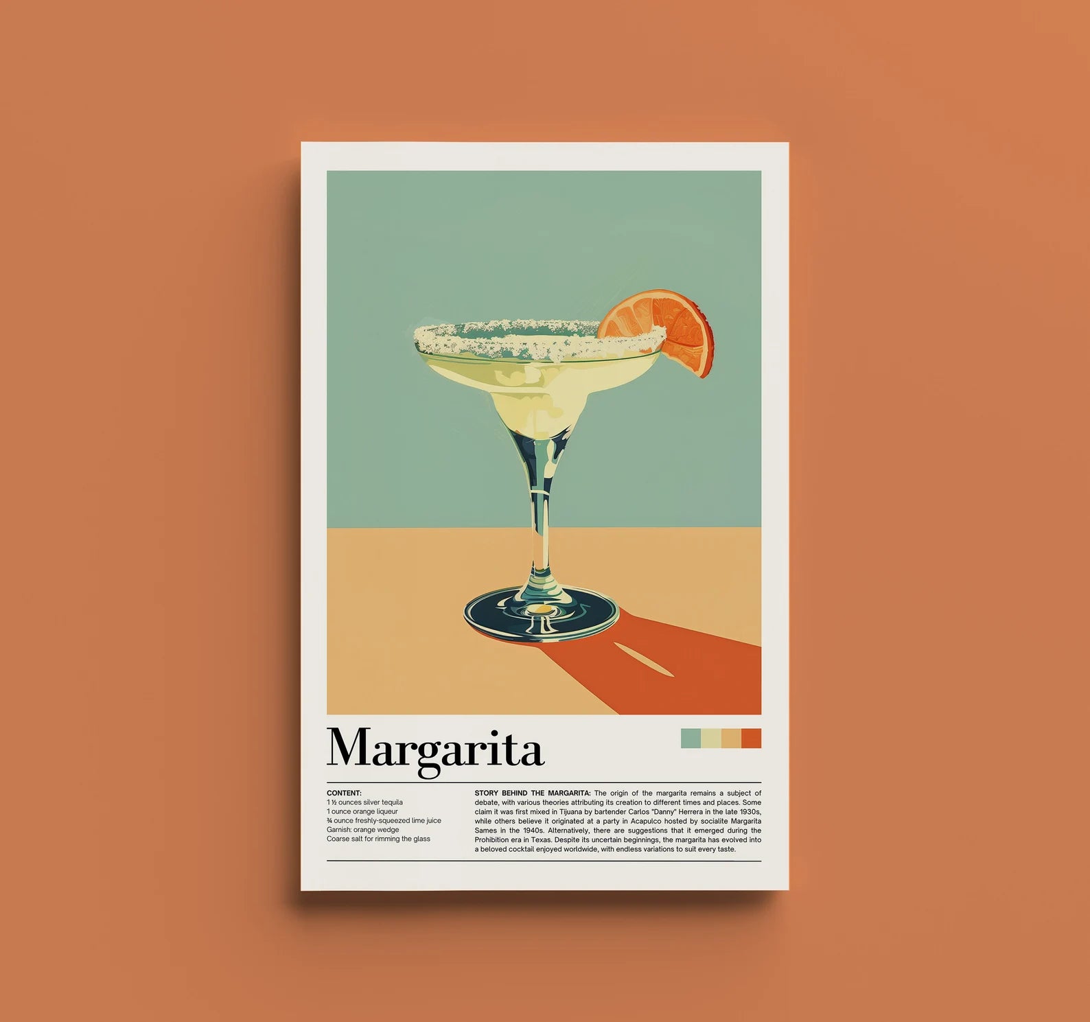Margarita Kokteyl Posteri