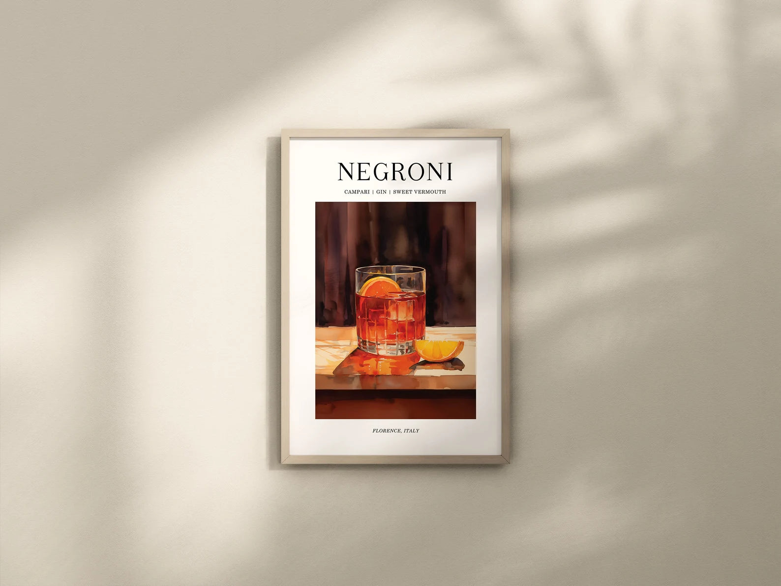 Negroni Kokteyl Posteri