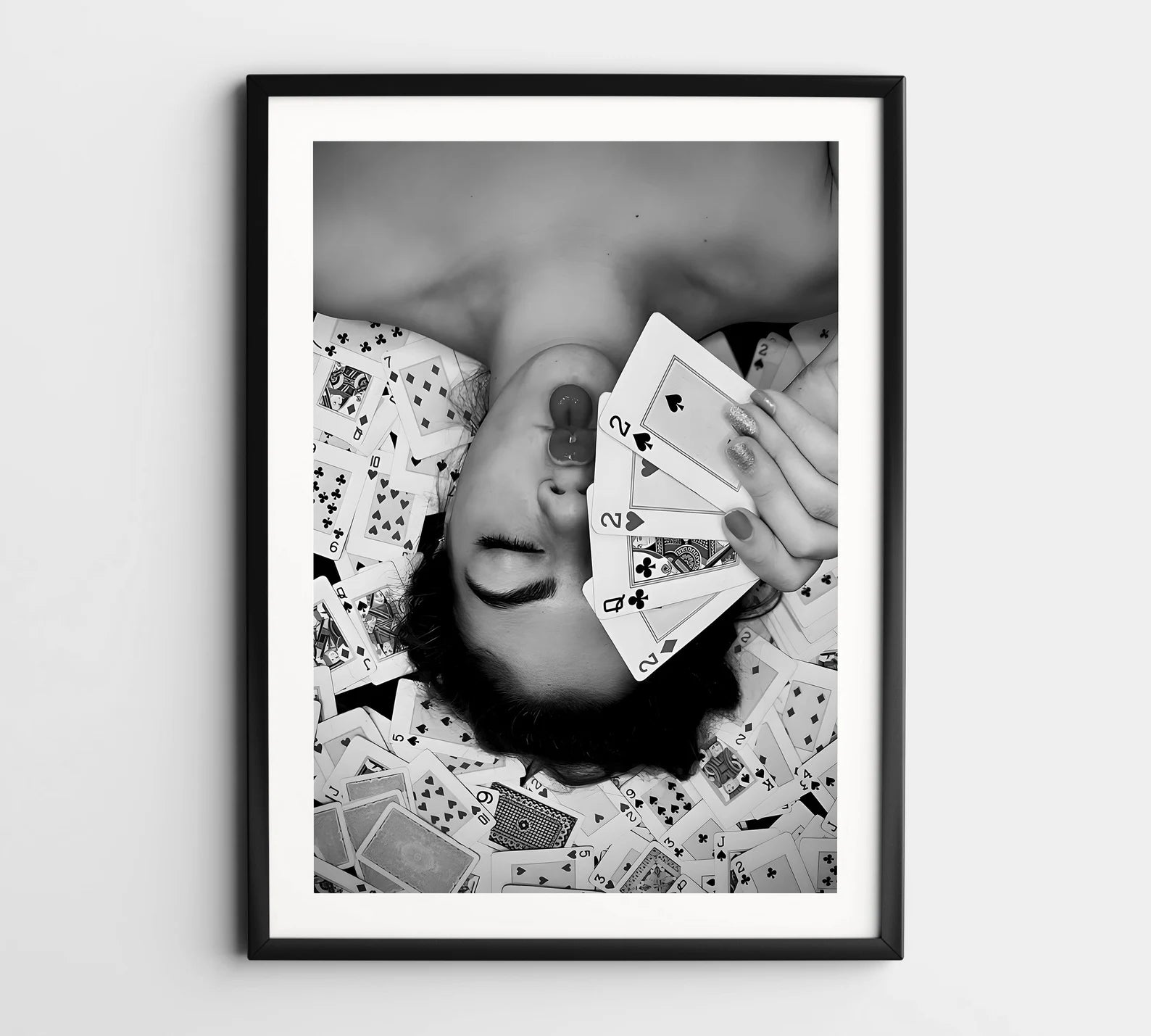 Siyah & Beyaz İskambil Kağıdı Posteri - Siyah & Beyaz Posterler No.8