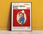 Super Mario Retro Oyun Posteri - Oyun Posterleri No.15