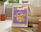 Super Mario Bros Retro Oyun Posteri - Oyun Posterleri No.19