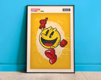 Pac-Man 1984 Orijinal Oyun Posteri - Oyun Posterleri No.16