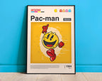Pac-Man 1984 Orijinal Oyun Posteri - Oyun Posterleri No.12