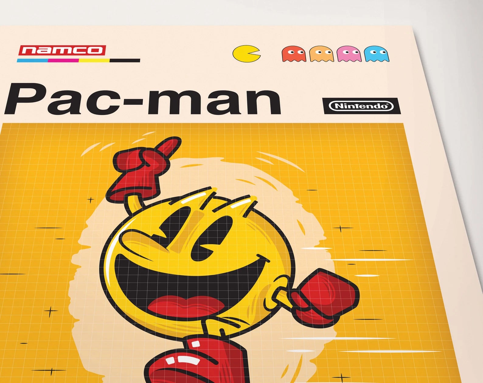 Pac-Man 1984 Orijinal Oyun Posteri - Oyun Posterleri No.12