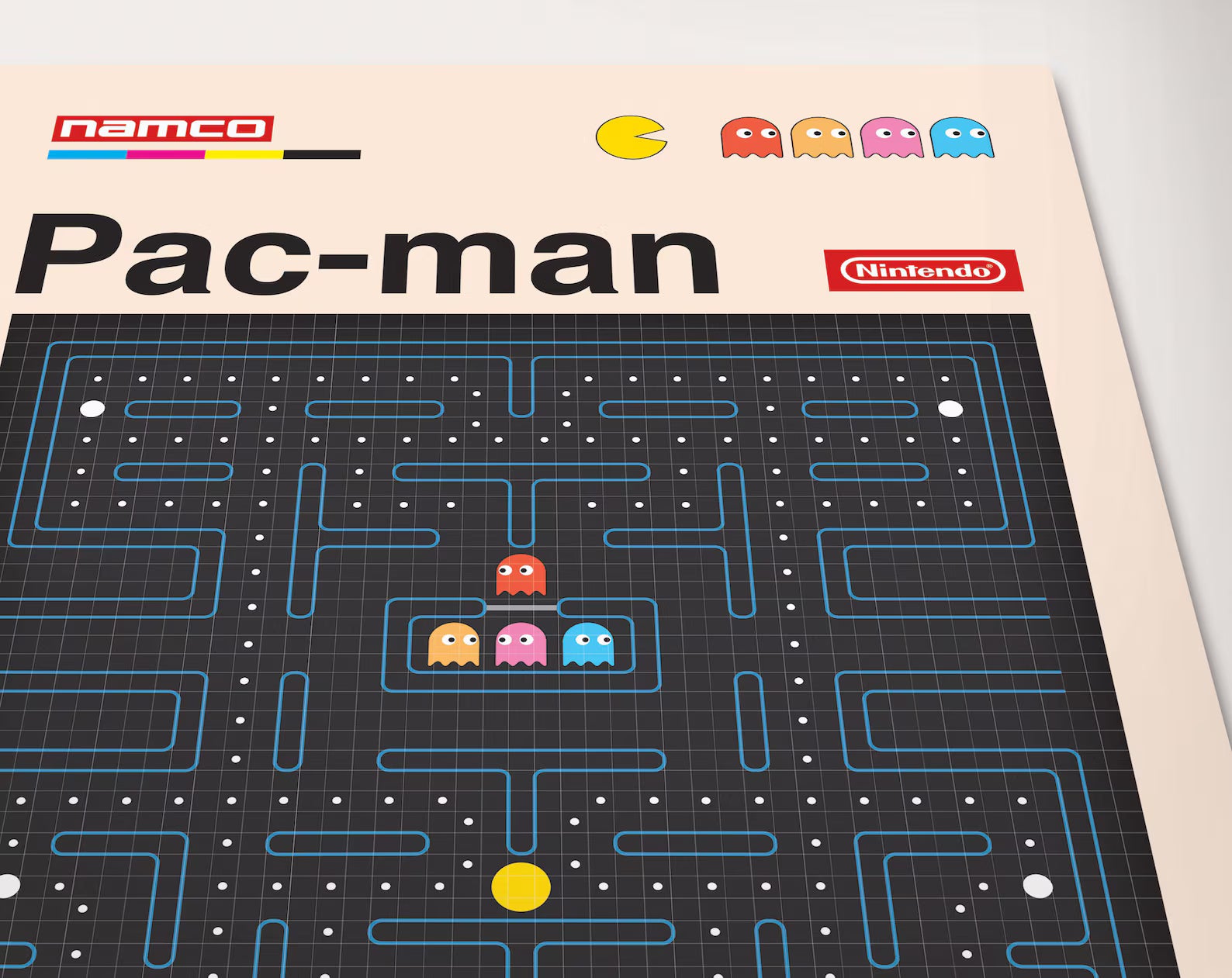 Pac-Man 1984 Orijinal Oyun Posteri - Oyun Posterleri No.11