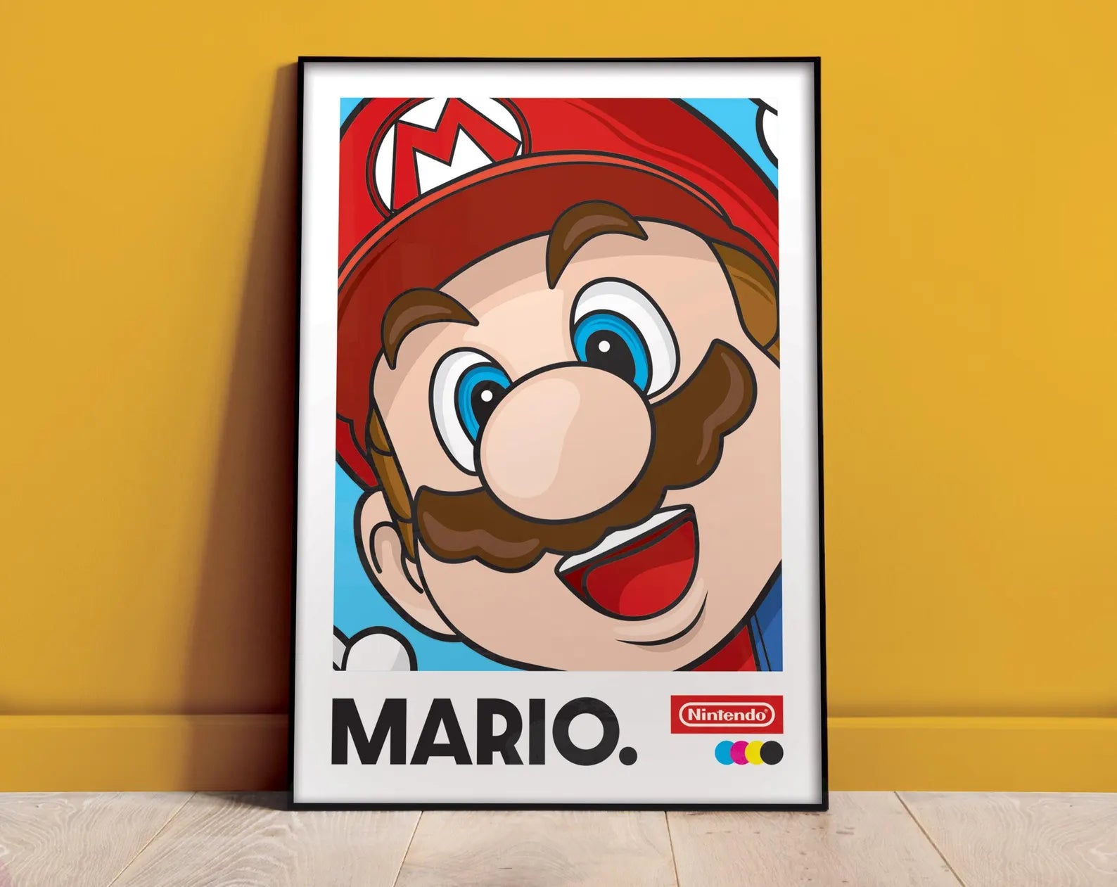 Super Mario Bros Retro Oyun Posteri - Oyun Posterleri No.21