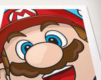 Super Mario Bros Retro Oyun Posteri - Oyun Posterleri No.21