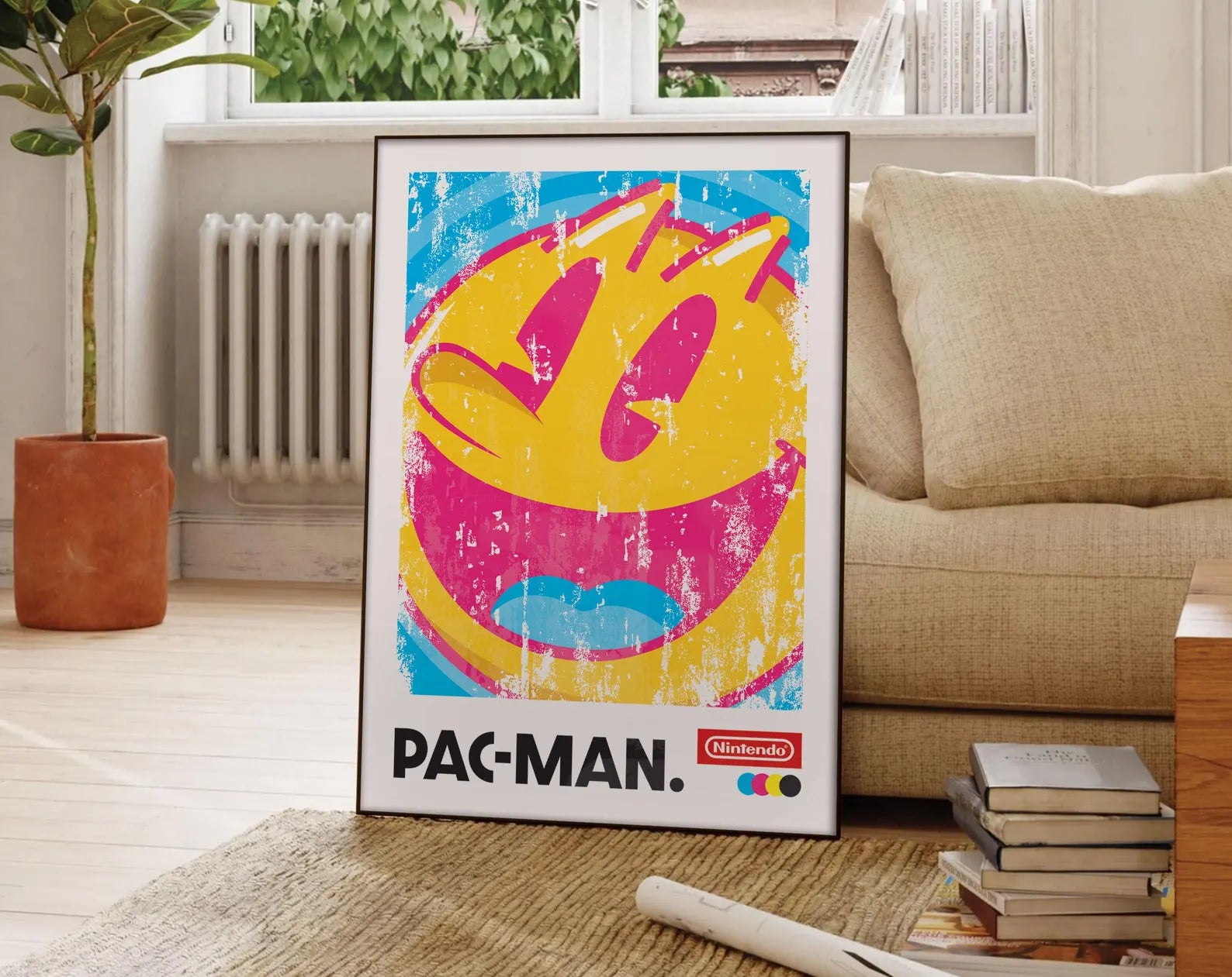Pac-Man 1984 Orijinal Oyun Posteri - Oyun Posterleri No.17