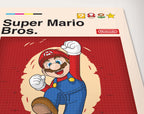 Super Mario Retro Oyun Posteri - Oyun Posterleri No.15