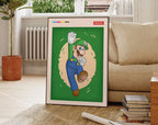Super Mario Bros Retro Oyun Posteri - Oyun Posterleri No.24