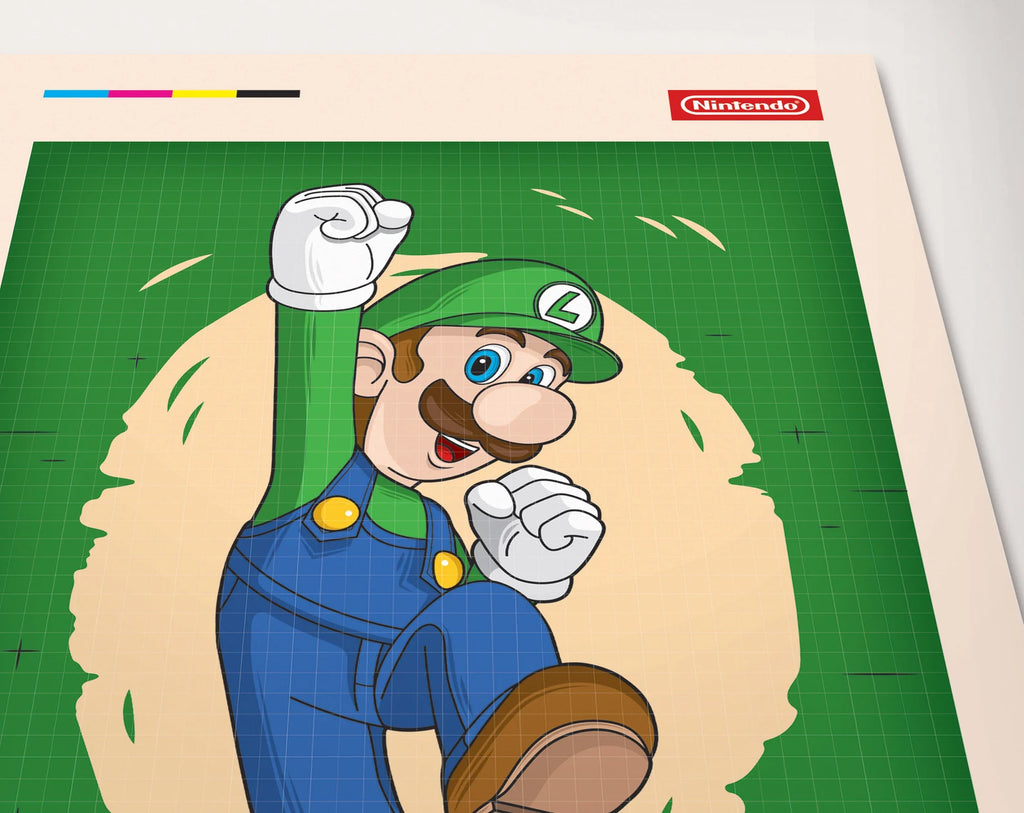 Super Mario Bros Retro Oyun Posteri - Oyun Posterleri No.24