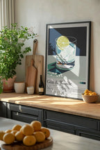 Gin & Tonic Kokteyl Posteri