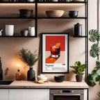 Vintage Negroni Kokteyl Posteri