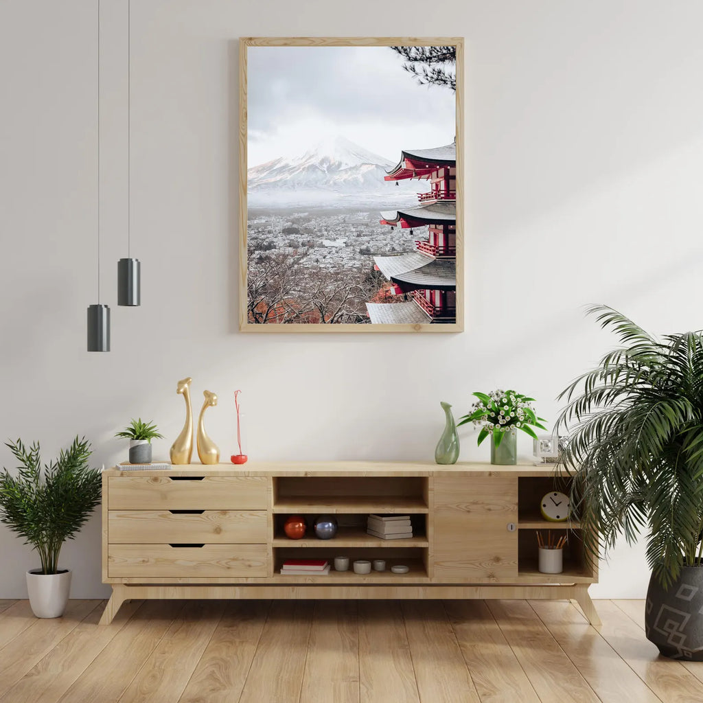 Japonya Şehir Manzarası Posteri - Şehir Posterleri No.10