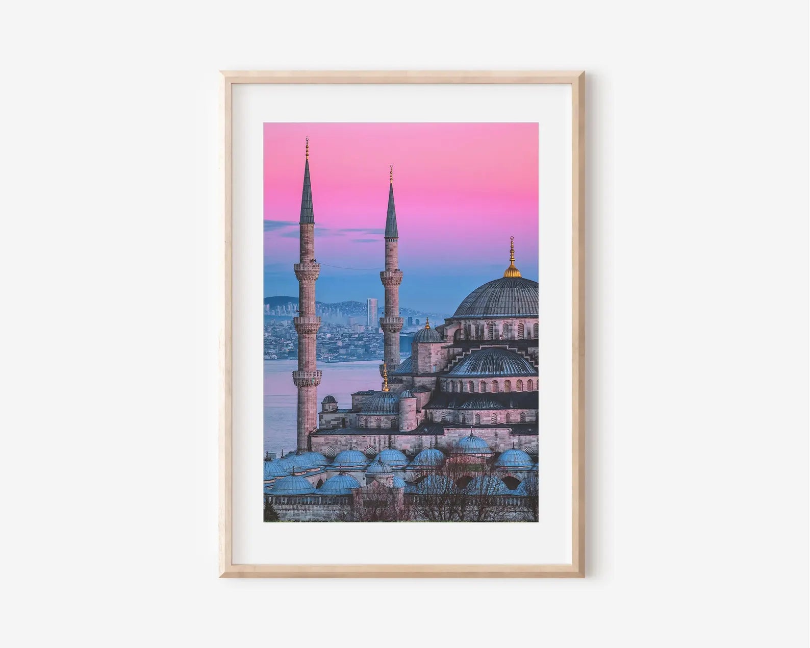 İstanbul Şehir Manzarası Posteri - Şehir Posterleri No.4