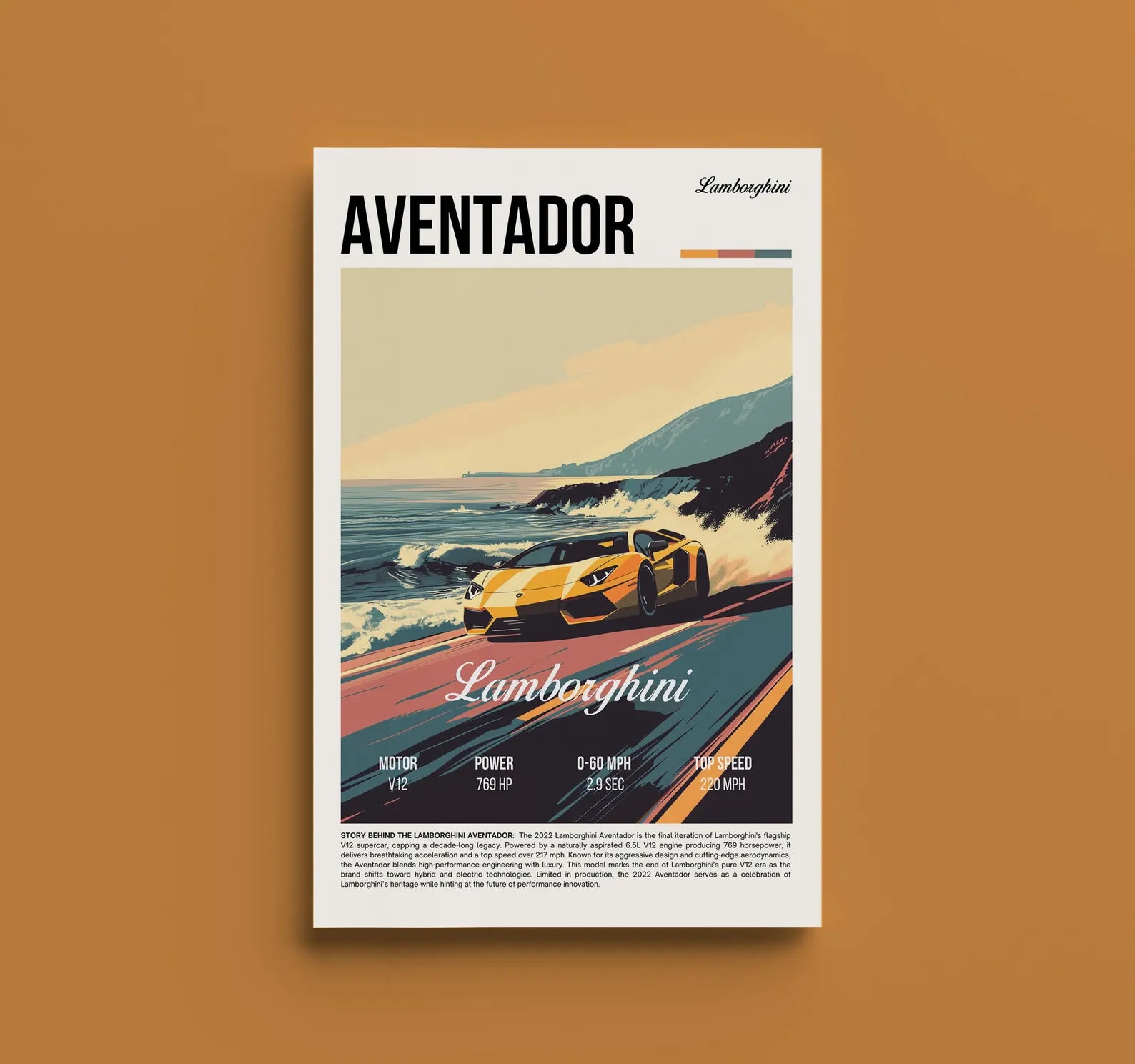 Lamborghini Aventador Posteri - Araba Posterleri No.2