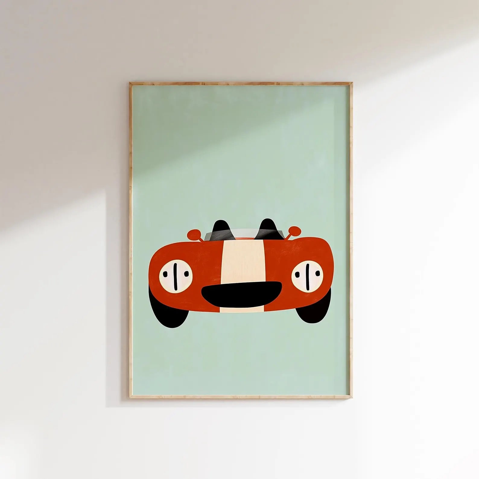 Vintage Araba Posteri - Araba Temalı Posterler No.3