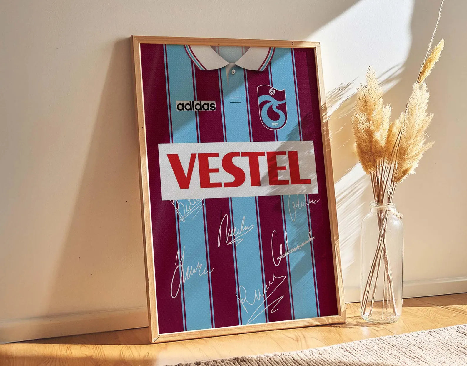 Retro Trabzonspor Forması Posteri - Takım Posterleri No.4