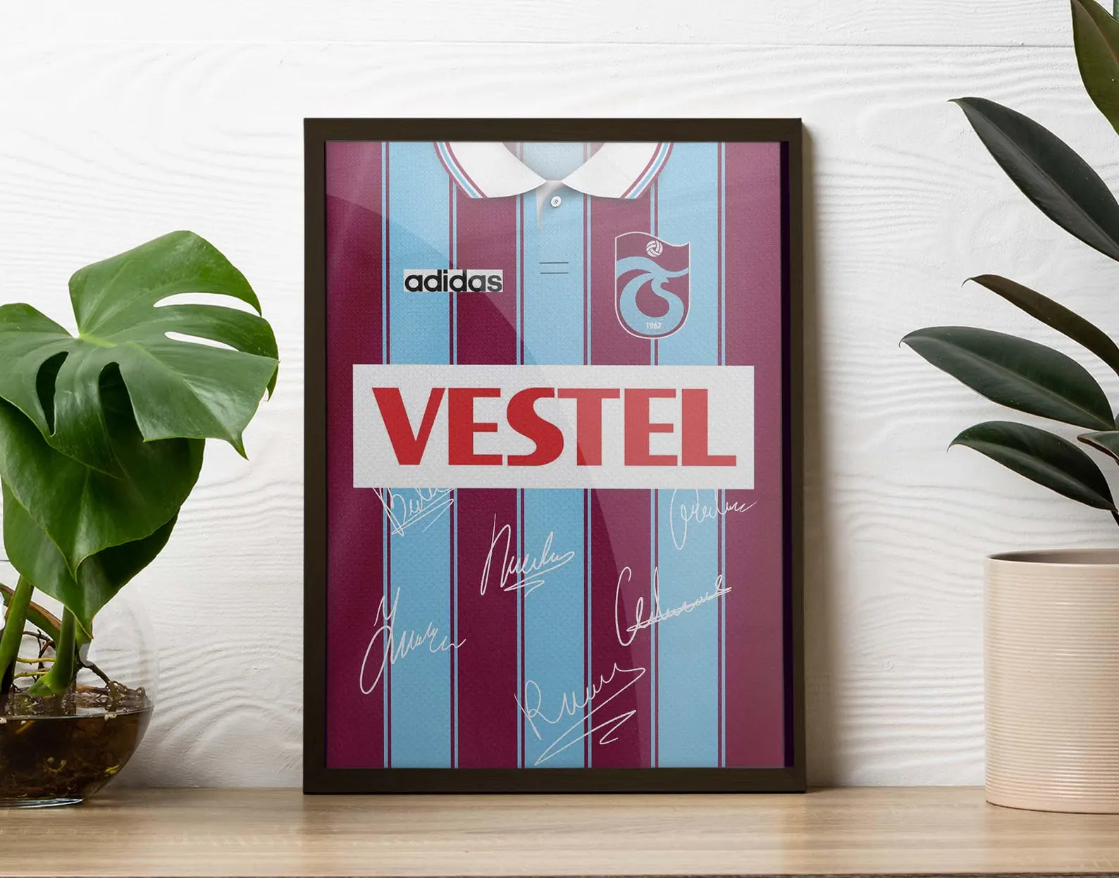 Retro Trabzonspor Forması Posteri - Takım Posterleri No.4