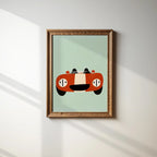 Vintage Araba Posteri - Araba Temalı Posterler No.3
