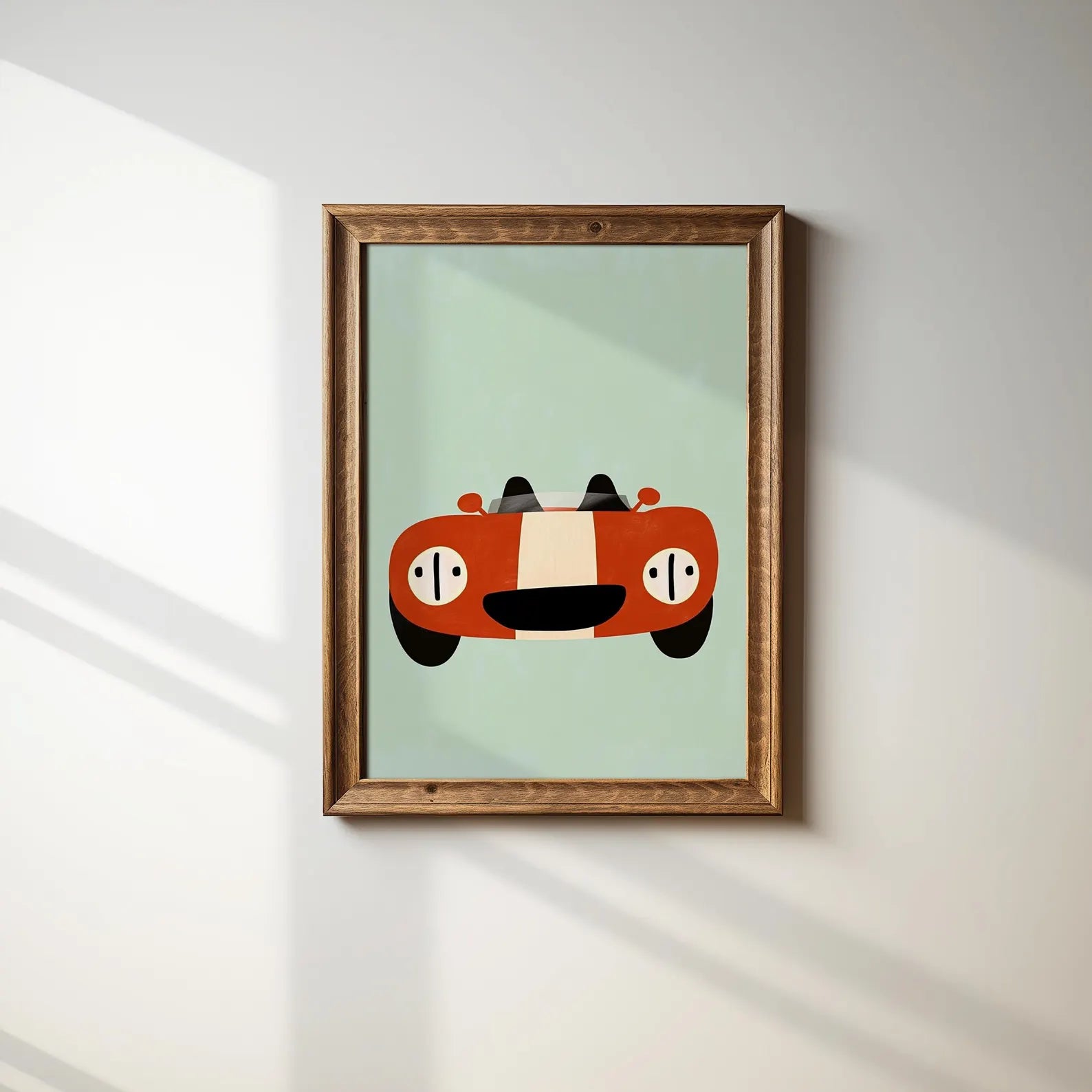 Vintage Araba Posteri - Araba Temalı Posterler No.3