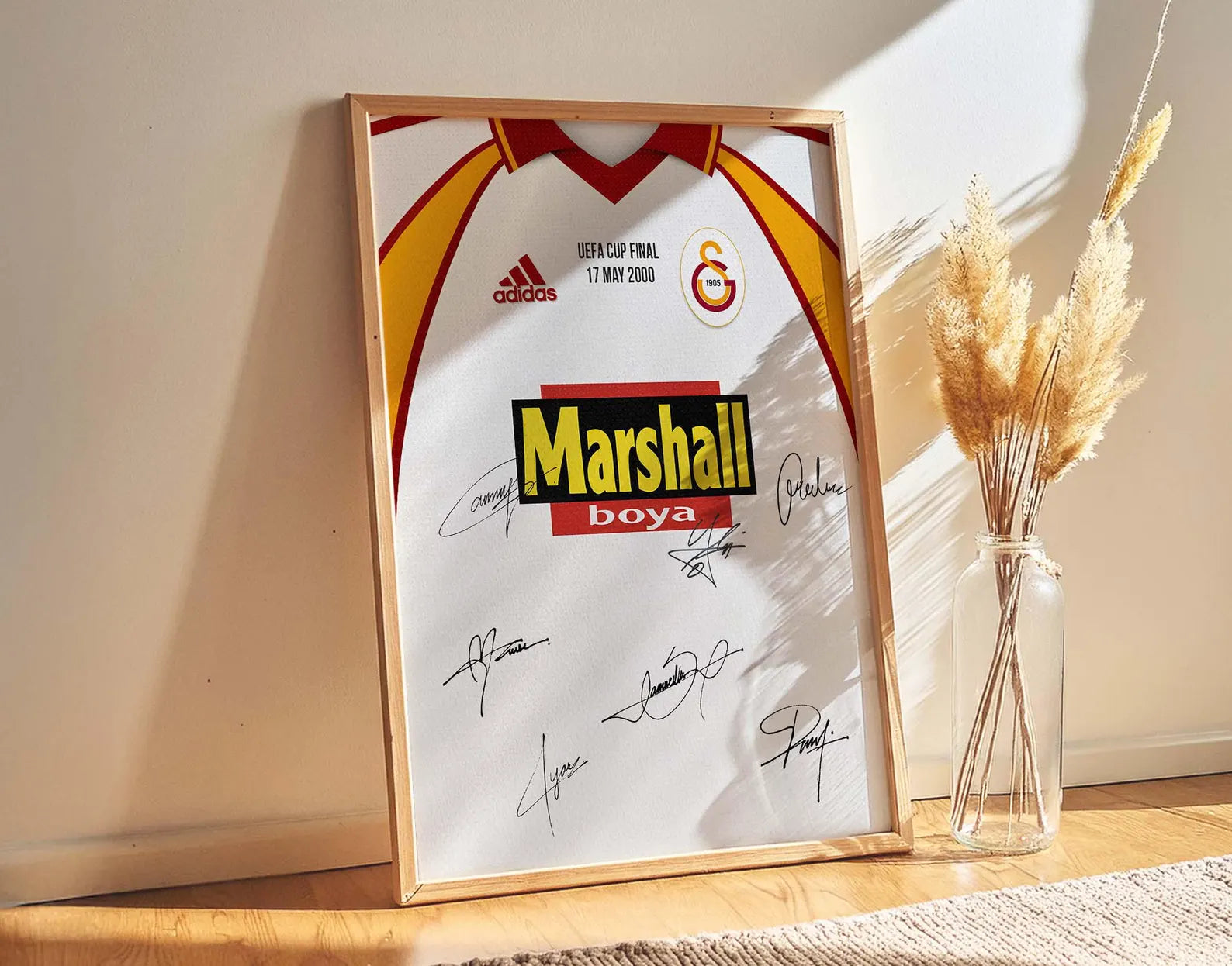 Galatasaray UEFA Kupası Final Forması Posteri - Takım Posterleri No.2
