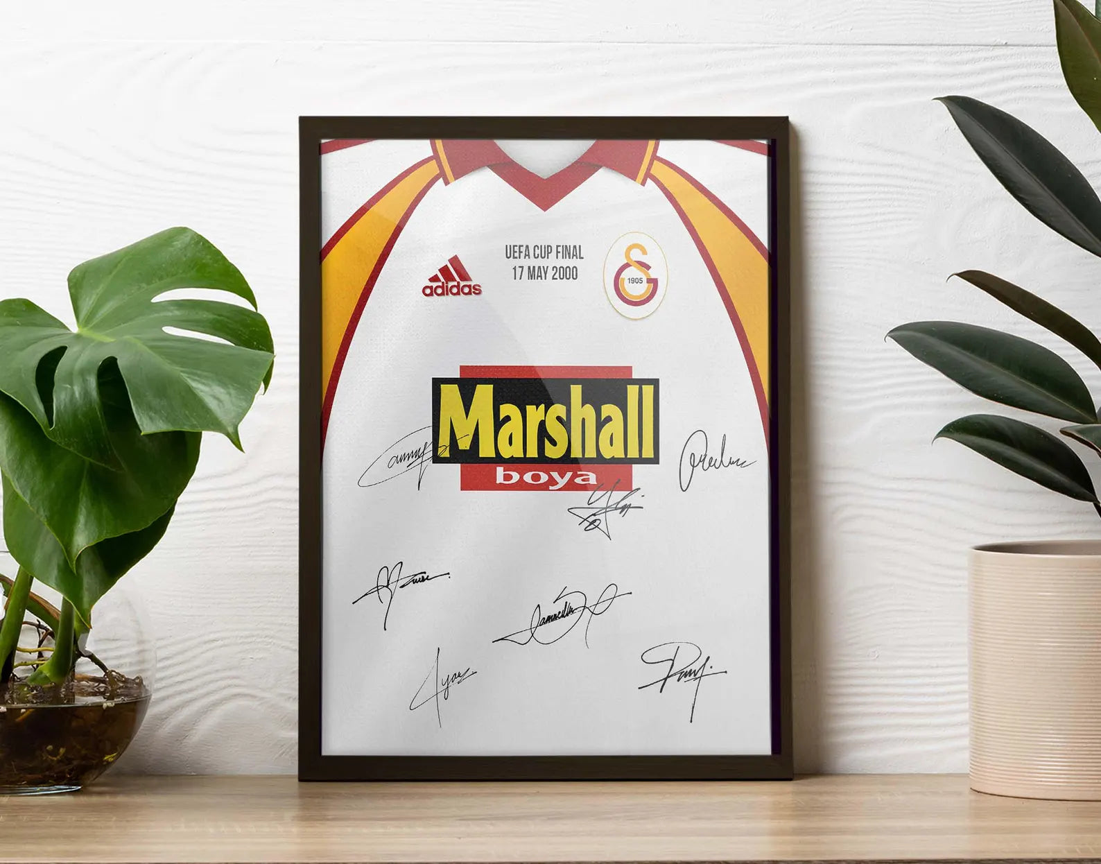 Galatasaray UEFA Kupası Final Forması Posteri - Takım Posterleri No.2