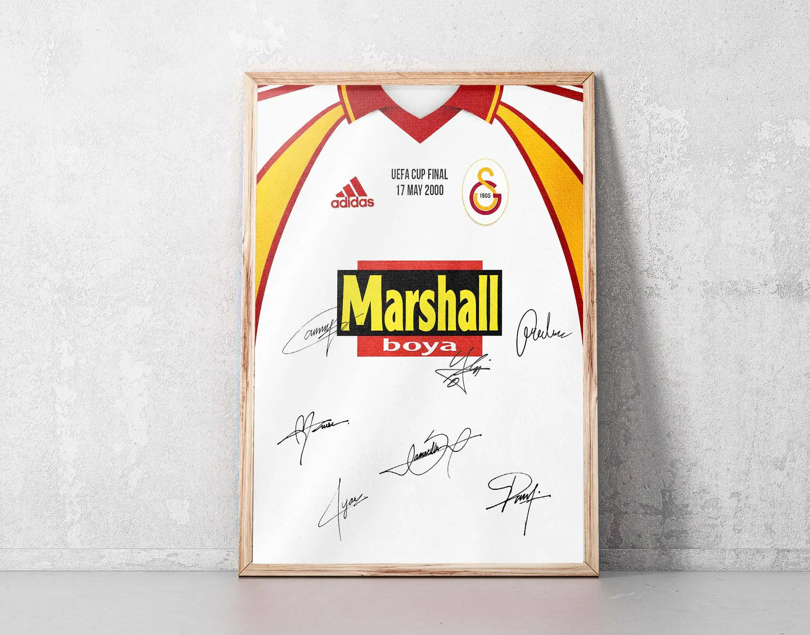 Galatasaray UEFA Kupası Final Forması Posteri - Takım Posterleri No.2