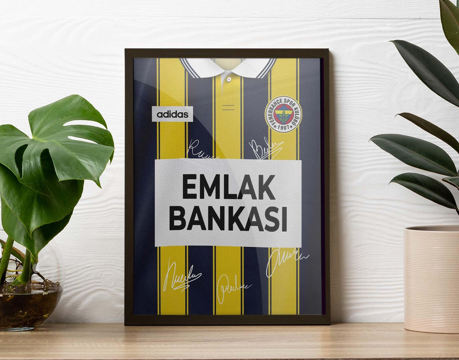 Retro Fenerbahçe Forması Posteri - Takım Posterleri No.3