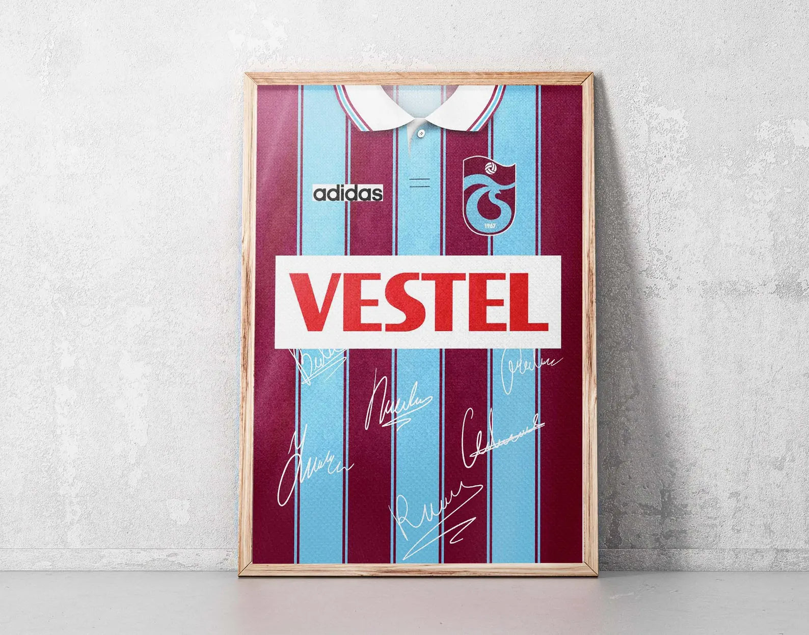 Retro Trabzonspor Forması Posteri - Takım Posterleri No.4
