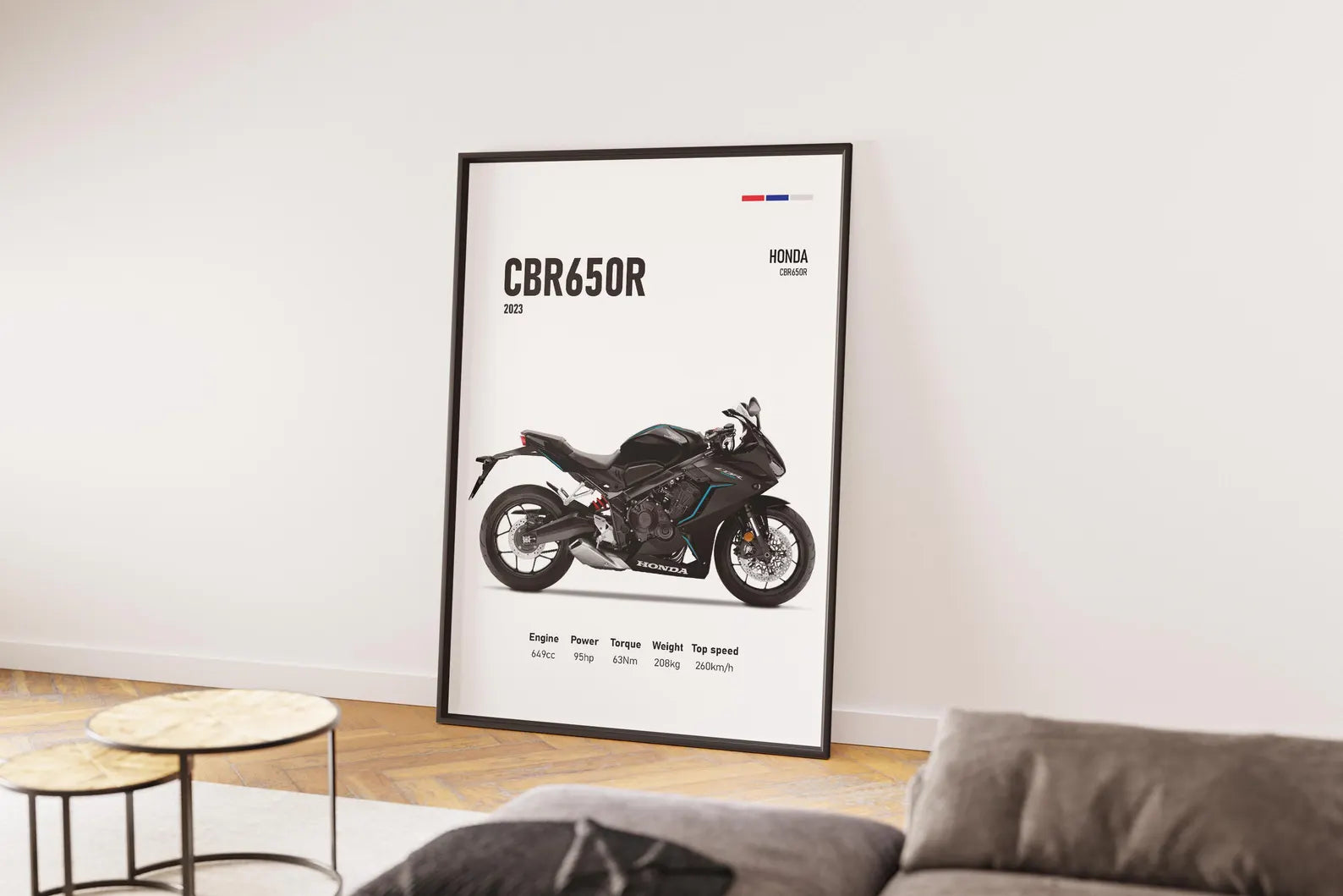 Honda CBR 650R 2023 Poster - Motor Posterleri No.12