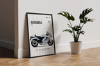 Suzuki GSX1300R 2023 Hayabusa Poster - Motor Posterleri No.31
